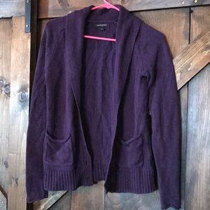 Banana Republic Cardigan | Purple | Small